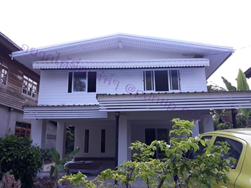 รีโนเวทบ้านสองชั้นครึ่งปูนครึ่งไม้