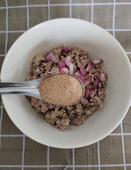 เมนูลาบหมูกับข้าวผัด 5 สหาย อาหารไทยจับคู่ความอร่อยไม่จำเจ