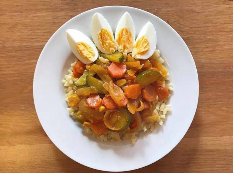 Macaroni Curry Flavor