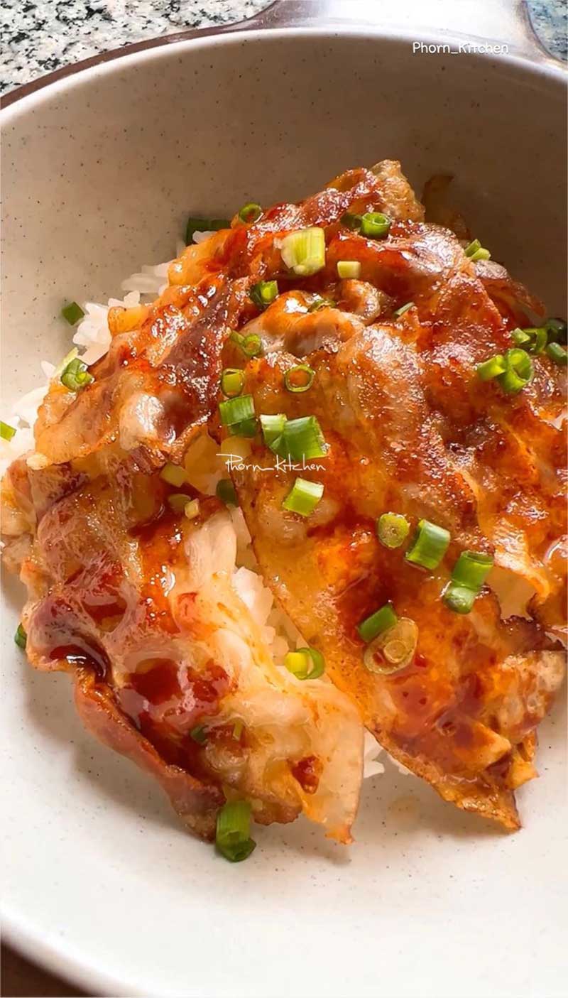 ข้าวหน้าหมู