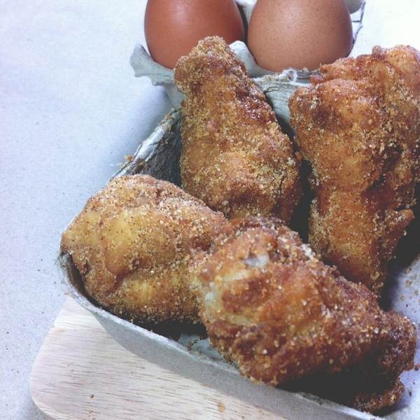น่องไก่ทอด