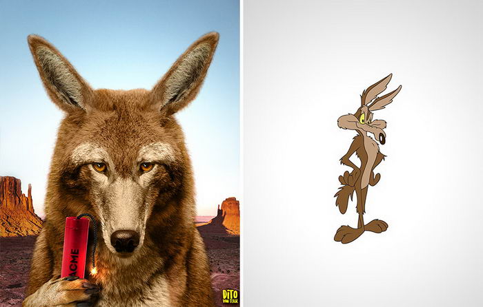Wile E. Coyote Looney Tunes