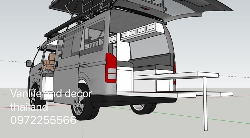 รถบ้าน Camper Van