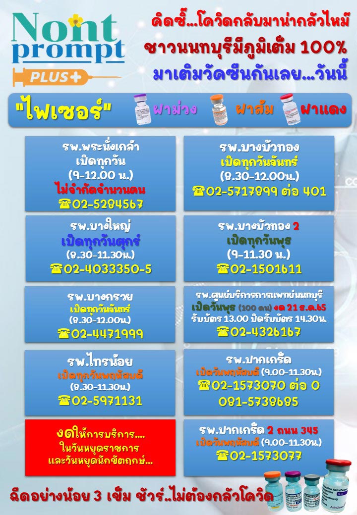 ฉีดวัคซีนโควิด