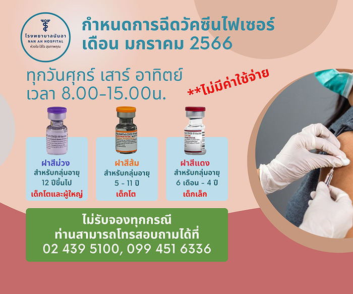 ฉีดวัคซีนโควิด