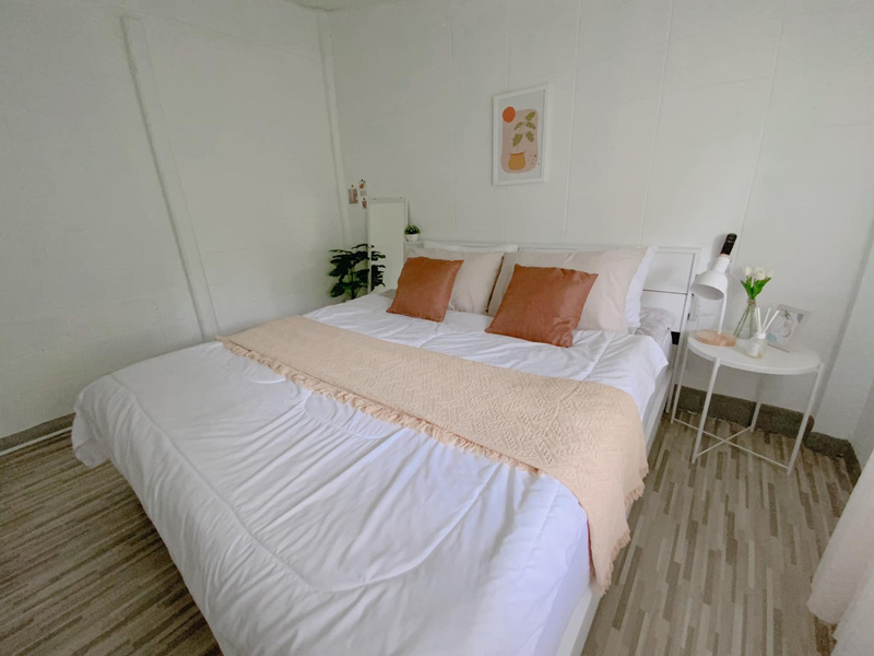 รีโนเวทห้องนอนบ้านพักข้าราชการ