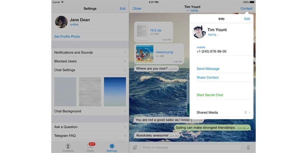 telegram