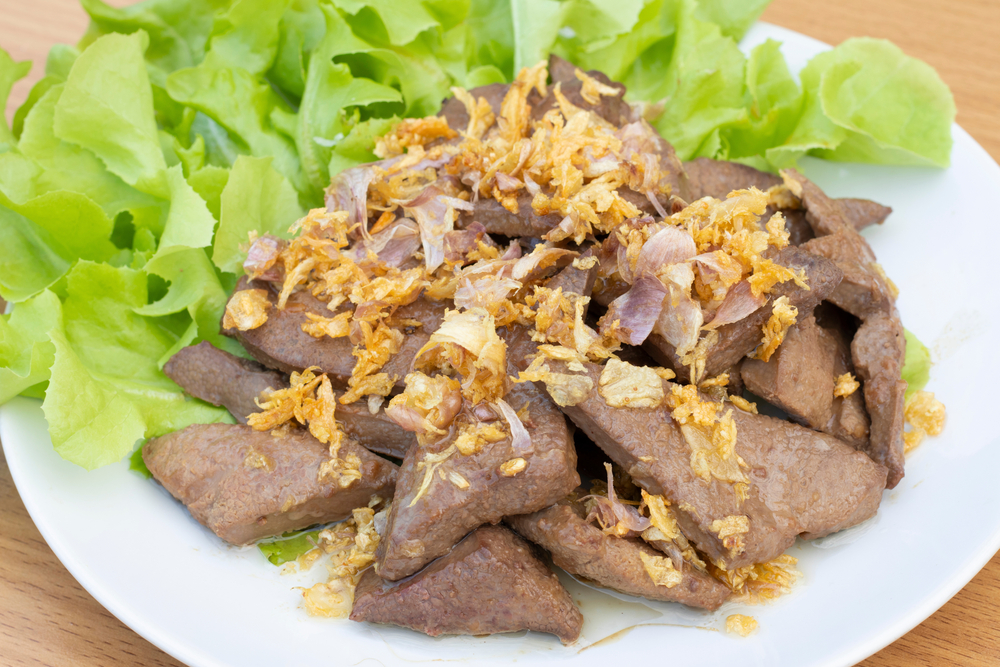 เมนูตับหมู