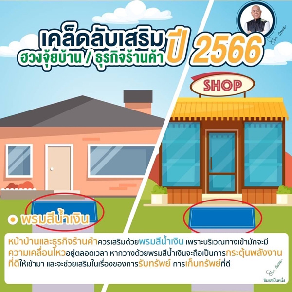 เสริมฮวงจุ้ยบ้าน ปี 2566 ซินแสเป็นหนึ่ง