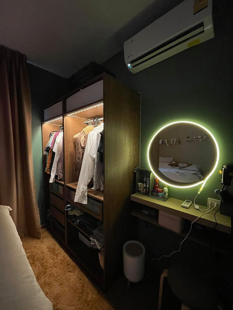 แต่งคอนโด 1 ห้องนอน