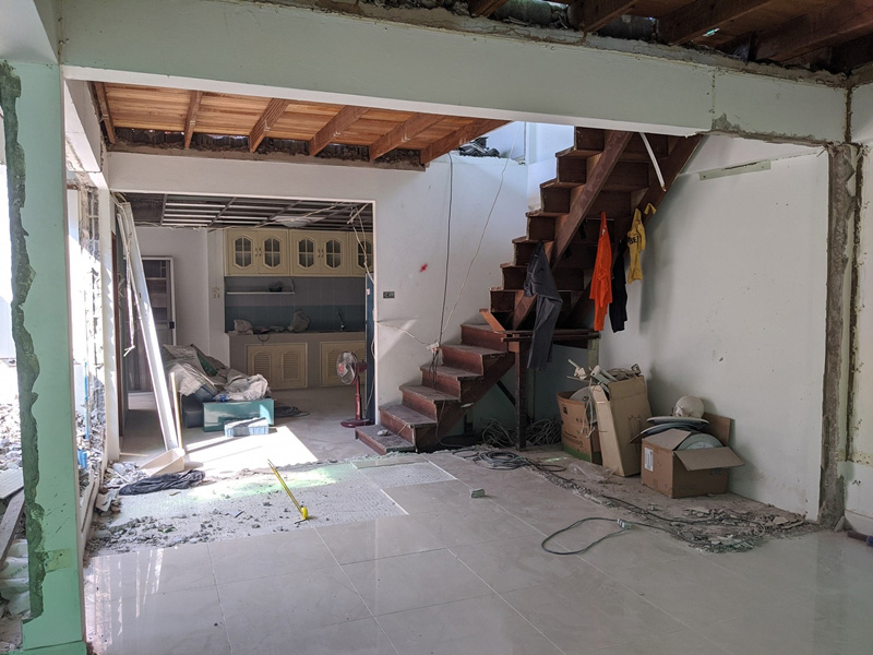 รีโนเวทบ้านเก่าอายุ 40 ปี