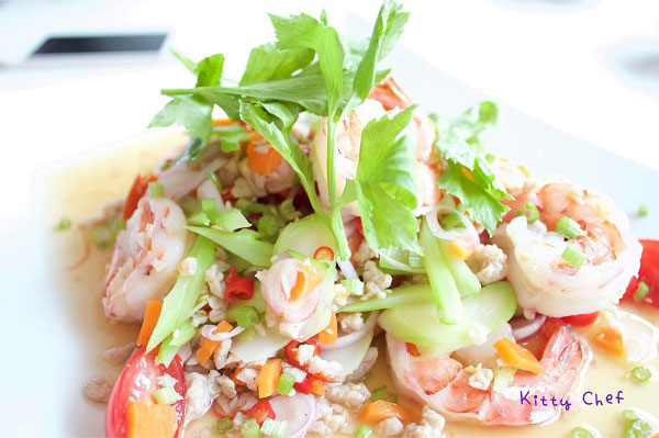 อาหารตามสั่งเมนูกุ้ง