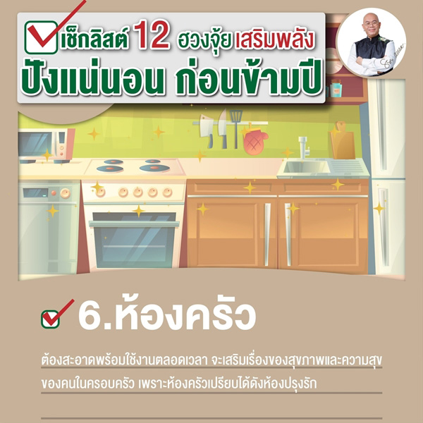 เช็กลิสต์เสริมพลังฮวงจุ้ย