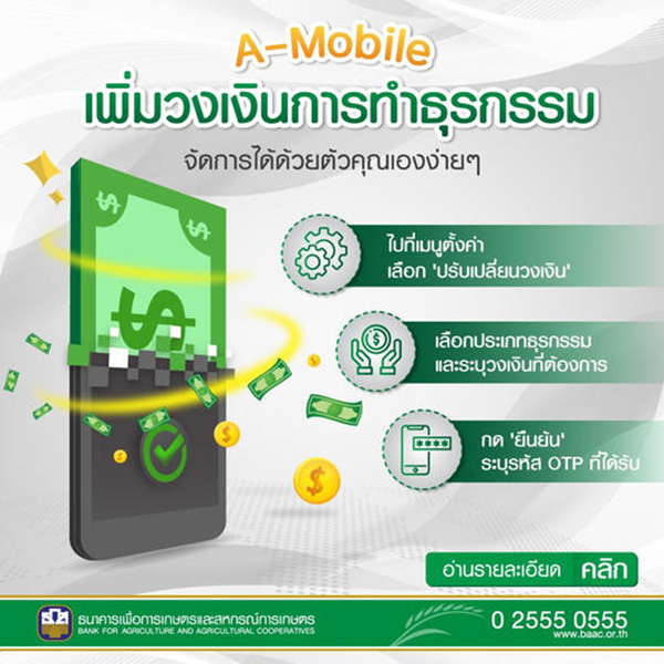 วิธีเปลี่ยนวงเงินบัตร