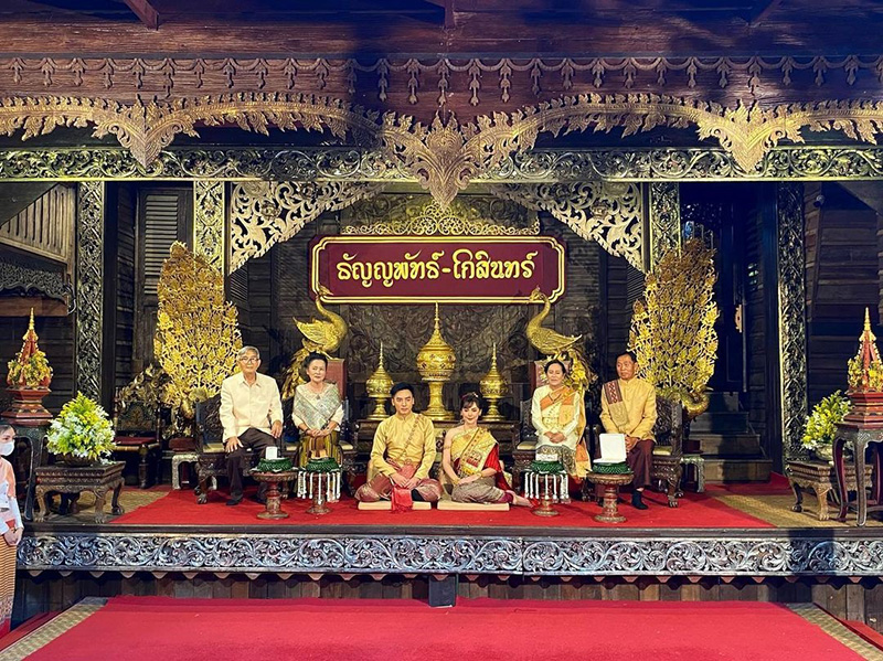 โก โกสินทร์ ควงแฟนนอกวงการ เข้าพิธีแต่งงาน