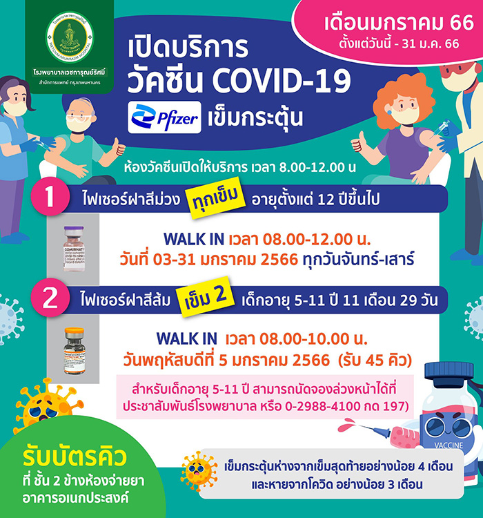 ฉีดวัคซีนโควิด