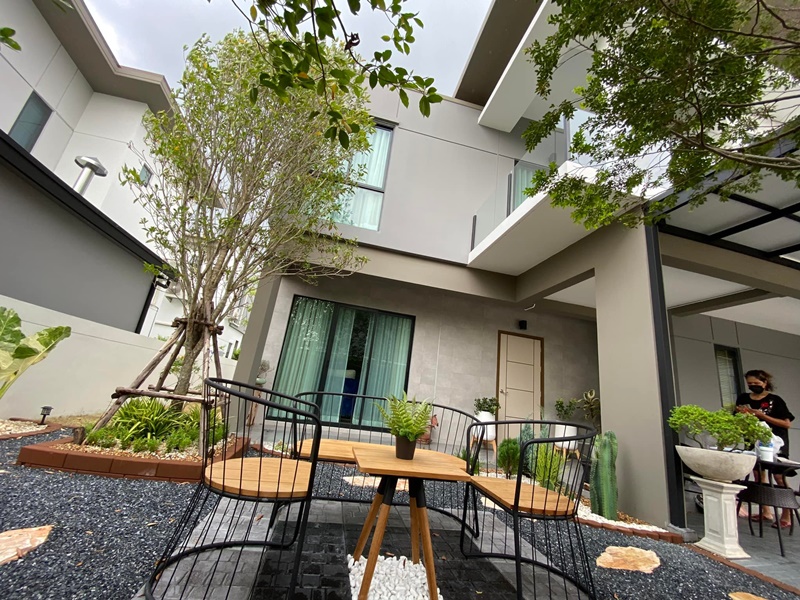 จัดสวนหน้าบ้านด้วยตัวเอง