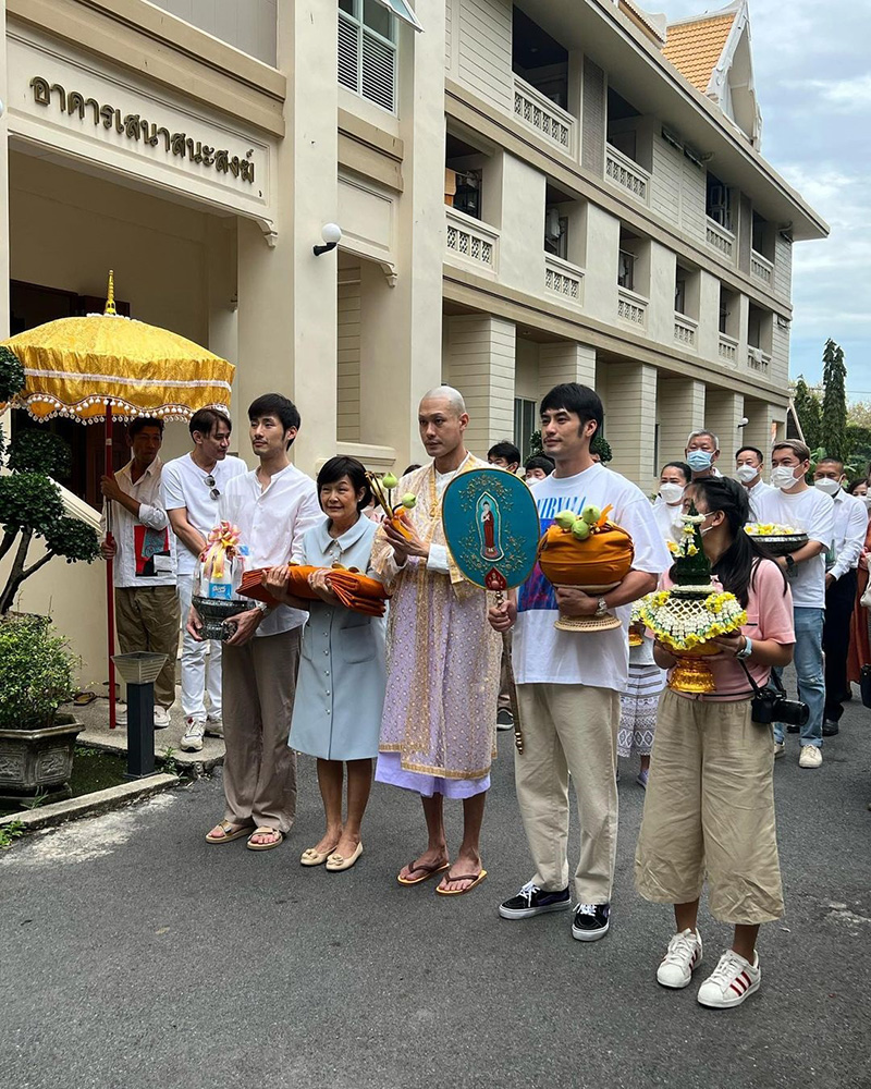 หน่อง ธนา บวชแล้วอย่างเรียบง่าย ได้ฉายาทางธรรม พระโสภณธโน