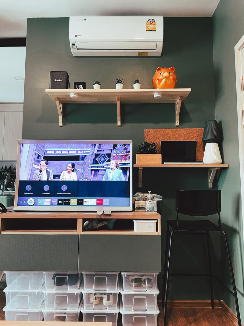 แต่งคอนโด 1 ห้องนอน