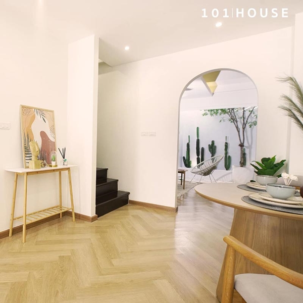 จัดสวนหลังบ้านทาวน์เฮ้าส์