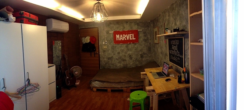 ห้องนอนสไตล์ลอฟท์
