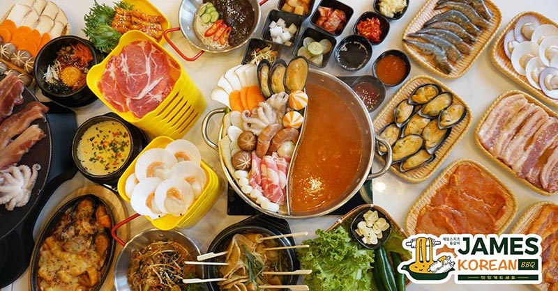 ร้านบุฟเฟ่ต์เกาหลี กรุงเทพ
