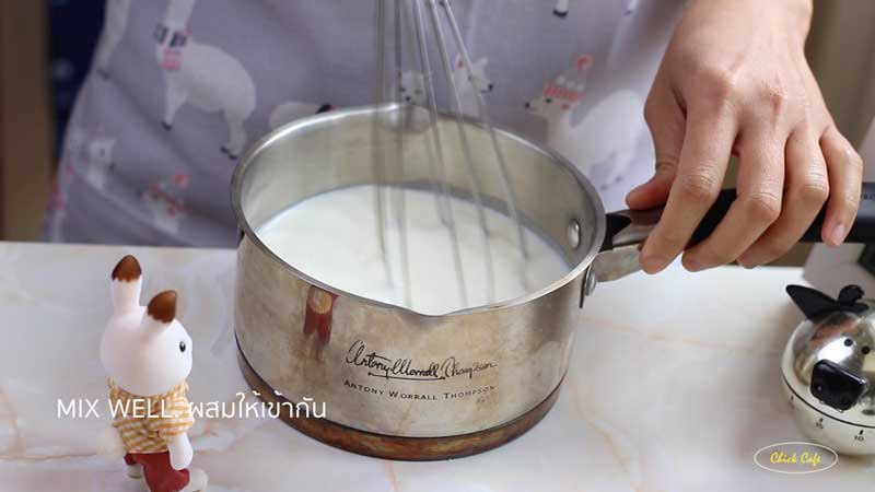 พุดดิ้งนมสด