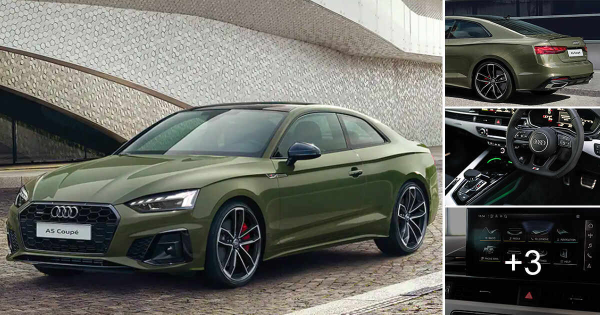 Audi A5 Coupe 2022 ราคาเริ่ม 2,799,000 บาท รถยนต์คูเป้ 2 ประตู 4 ที่